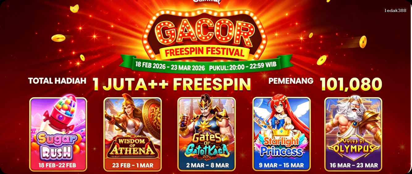 Login ledak388 Sekarang Bonus Melimpah